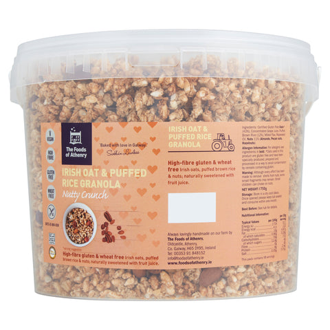 gluten free granola catering tub