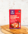 Gluten Free Cranberry & Hazelnut Soda Bread Toasts