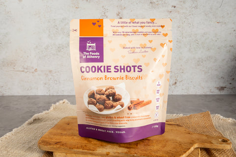 Gluten Free Cinnamon Brownie Cookie Shots