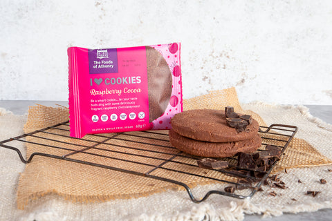 Gluten Free Chocolate Raspberry Cookie