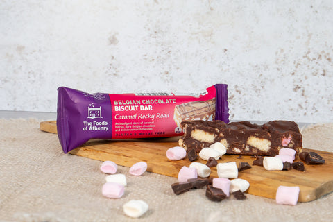 Gluten Free Caramel Rocky Road