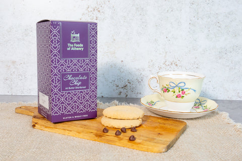 gluten free Chocolate Chip Shortbread
