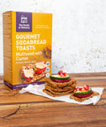 Gluten Free Multi-Seed with Cumin Soda Bread Toasts